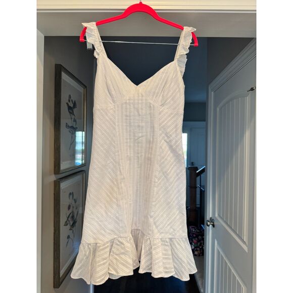 Likely Anthropologie Mina Mini Dress Size 6 – 100% Cotton Fit & Flare - Picture 3 of 8